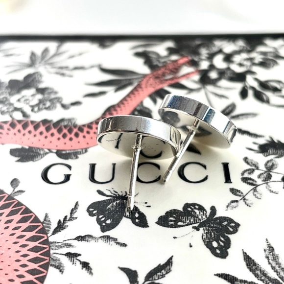 Authentic GUCCI STUD EARRINGS - Picture 6 of 12